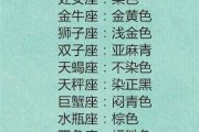 十二星座,头发颜色竟然这么有特色! 十二星座,头发颜色竟然这么有特色!