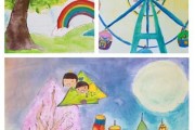 一幅温暖的求签画，女孩眼中的希望