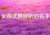 茗宝宝名字，优雅与美好的结合