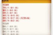 八字时辰吉凶测算表，解析命理与时间的神秘关联