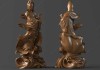 中式家居中的观音 statue，材质与的玄妙关
