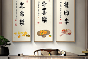 茶房之道，精选字画，提升家居品味与运势