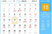 2020年农历每月剖腹产吉时参考
