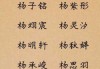 姓杨宝宝取名指南，传统与现代的结合