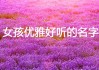 茗宝宝名字，优雅与美好的结合