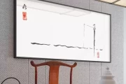 茶室后面摆放什么画好