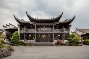 门楼造型与的