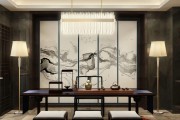 茶室画选，提升空间意境的艺术布局指南