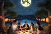中秋吉时图片大全，月圆人团圆的美好时光