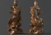 中式家居中的观音 statue，材质与的玄妙关