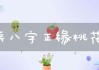 八字测算命中正缘桃花