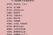 十二星座与姓氏搭配的秘密，为何某些星座适合特定姓氏