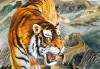 猛虎下山，解读能量的流动与平衡