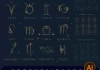 十二星座图案符号，解读神秘的星座象征