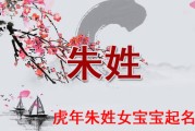 朱姓宝宝取名攻略，寓意美好，传承家族文化