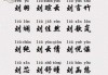 刘姓宝宝名字怎么取名