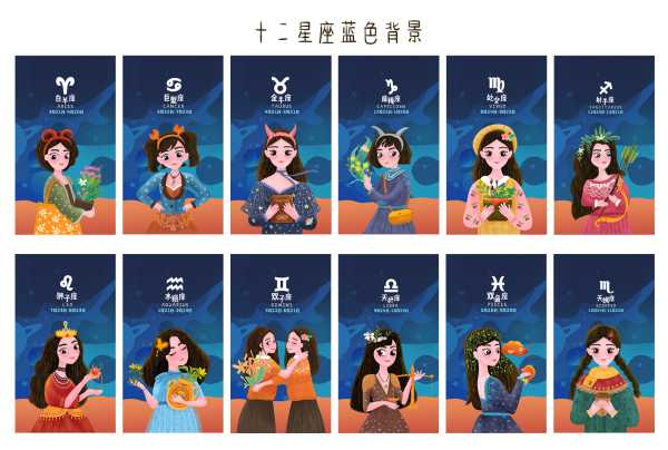 十二星座的宝贝女，谁是最受欢迎的星座女生？,十二星座,第1张