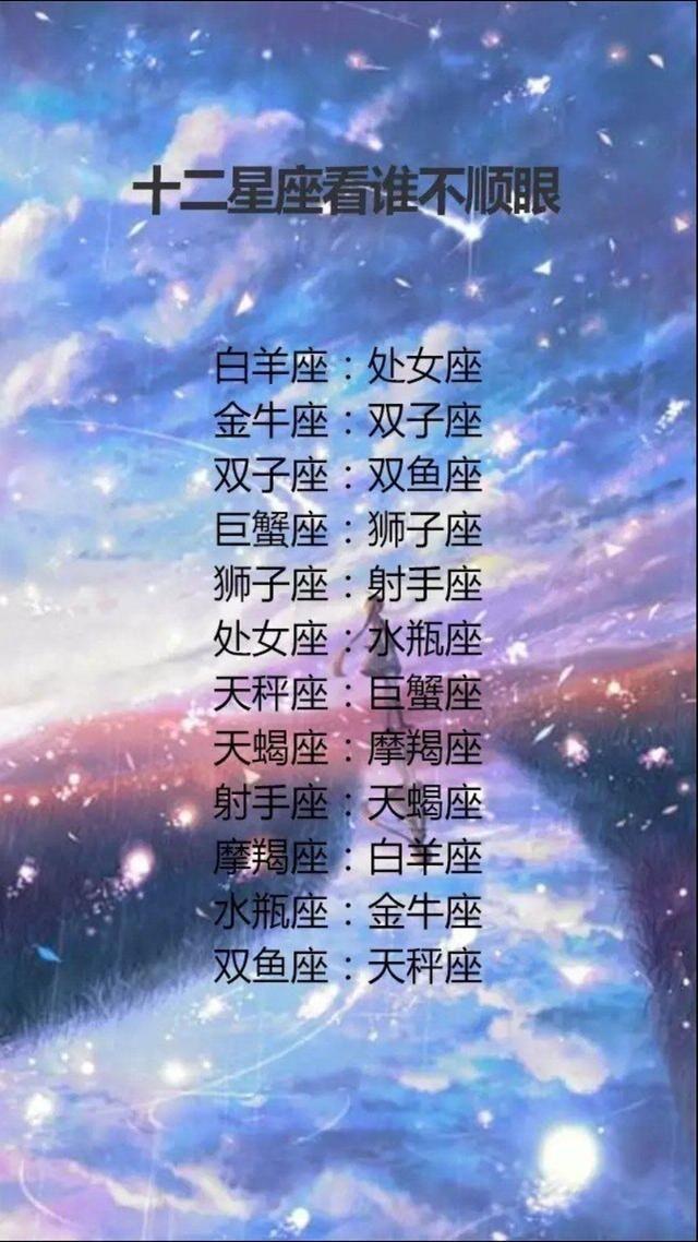 十二星座不要相信什么,十二星座,第1张