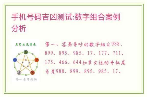 数字查吉凶表格图，解析与应用,象征,传统与现代,第1张