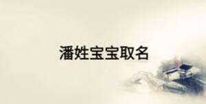 潘宝宝名字怎么取名，传统与现代的融合,象征,传统与现代,传承文化,第1张