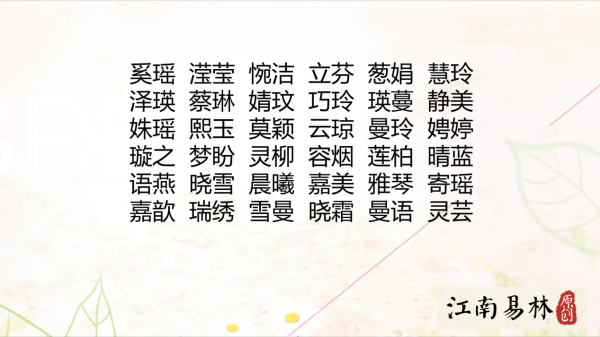 元气女孩名字，如何为她起一个充满活力与美好寓意的名字？,象征,第1张