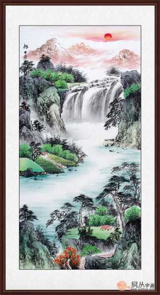前门石头挂什么画好,象征,八字,第1张