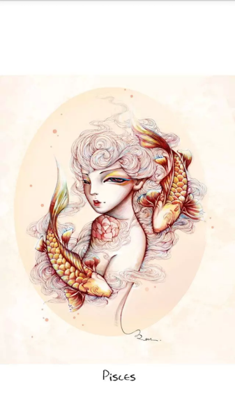十二星座中的画之美，哪一幅最动人？,十二星座,与和谐,第1张