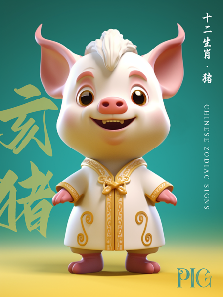 十二星座的猪，不一样的生活,象征,挑战,十二星座,第1张
