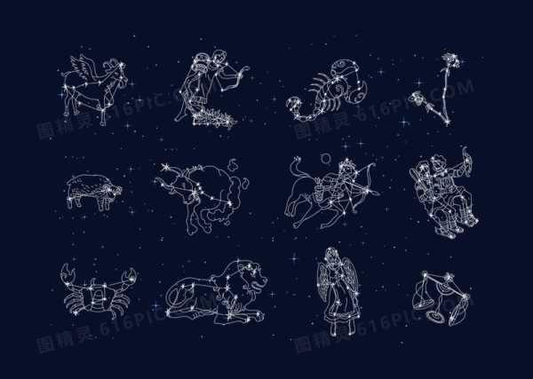 十二星座扎什么针图片，星座与针灸的奇妙结合,象征,十二星座,第1张