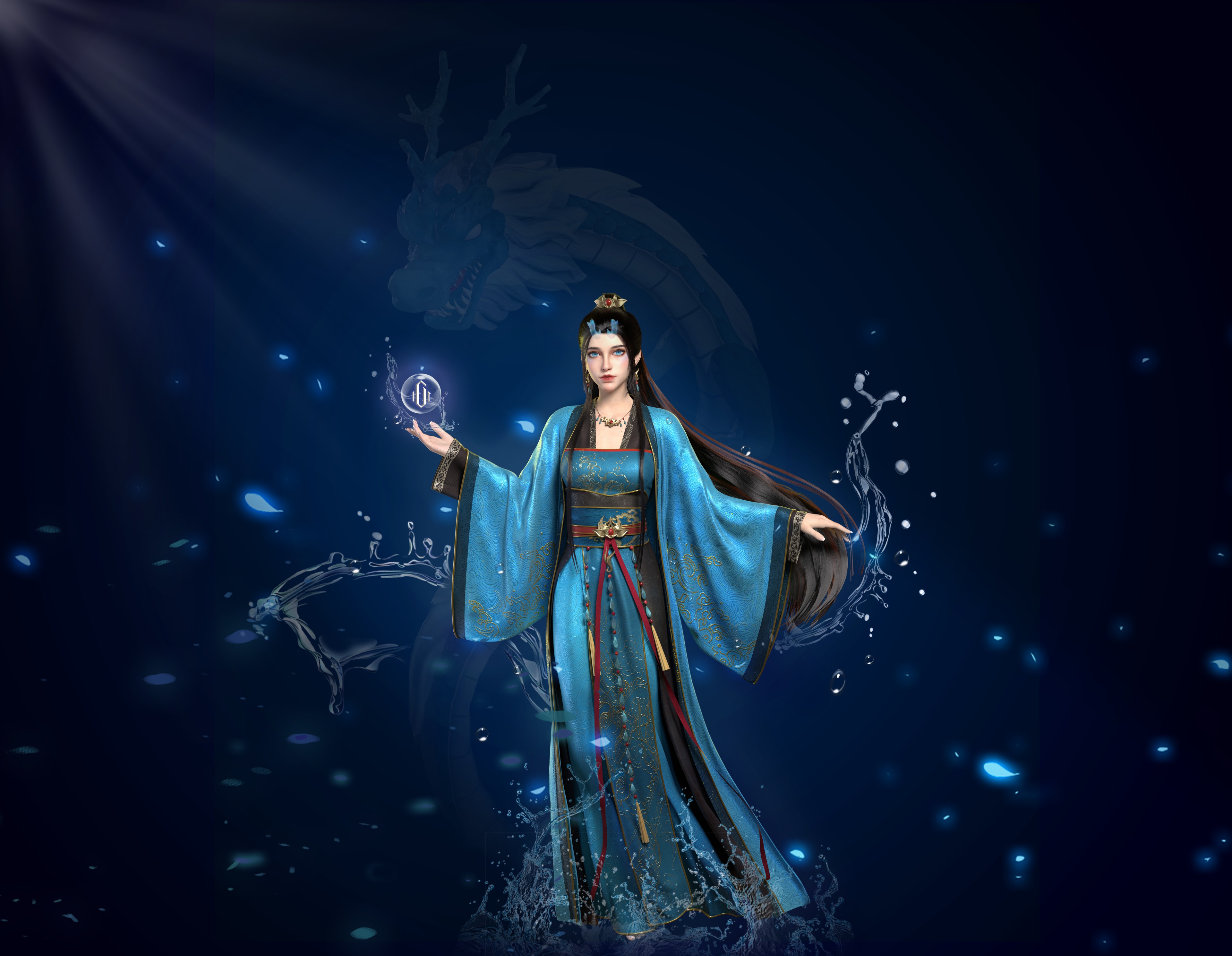 神龙出世，会算命的龙女是什么命人？,象征,命运,事业,第1张