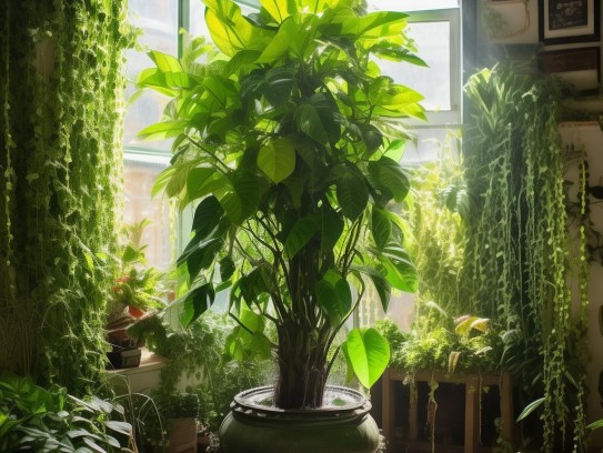 发财树、绿萝、发财水，屋内种植植物的全解析,发财树、绿萝、发财水，屋内种植植物的全解析,命运,合作,气场,第1张
