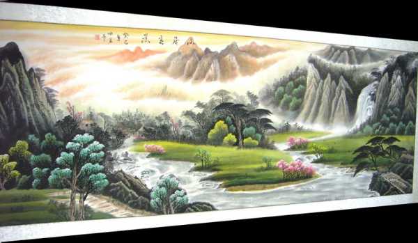 进门见画，大吉，选择合适的画框，提升家中运势,象征,与和谐,寓意美好,第1张