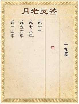 灵签19号，解开命运之谜的钥匙,象征,命运,自我,第1张