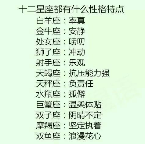 十二星座专属座驾，性格与车的匹配,象征,十二星座,与和谐,第1张