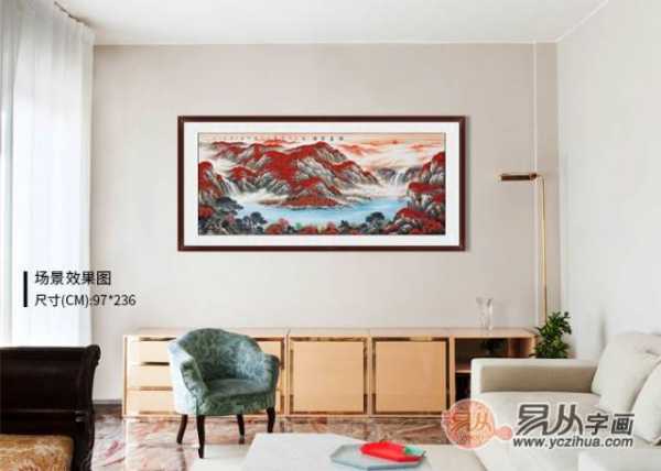 南墙挂表讲究，选择画作与布局的艺术,象征,气场,福地,第1张