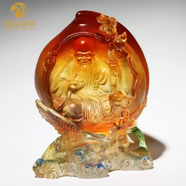 老寿星求签挂饰的佩戴方法与文化意义,象征,祈福,求签,第1张