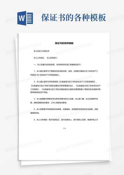要求签保证书,求签,法律,第1张
