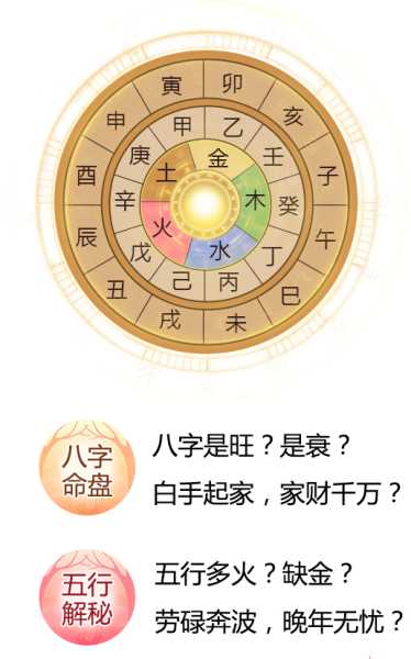 八字测算中的五行用解析,象征,命运,事业,第1张
