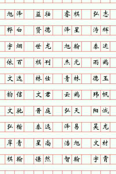 名字中的，寓意与吉凶解析,象征,命运,八字,第1张