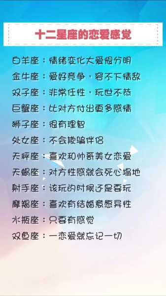 十二星座，搞笑到你怀疑人生,十二星座,星座,第1张