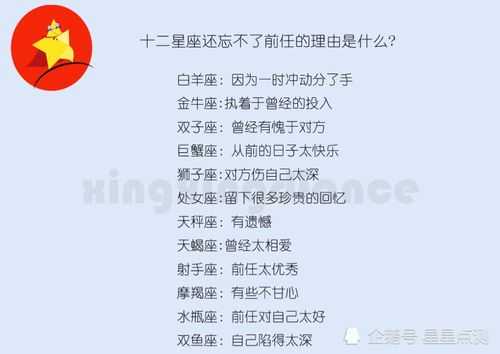 十二星座前任，隐藏的真相与情感故事,挑战,十二星座,星座,第1张