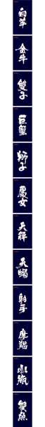 十二星座写字习惯，从甲骨文到毛笔字，探索星座与书法艺术的奇妙结合,十二星座,能量,星座,第1张