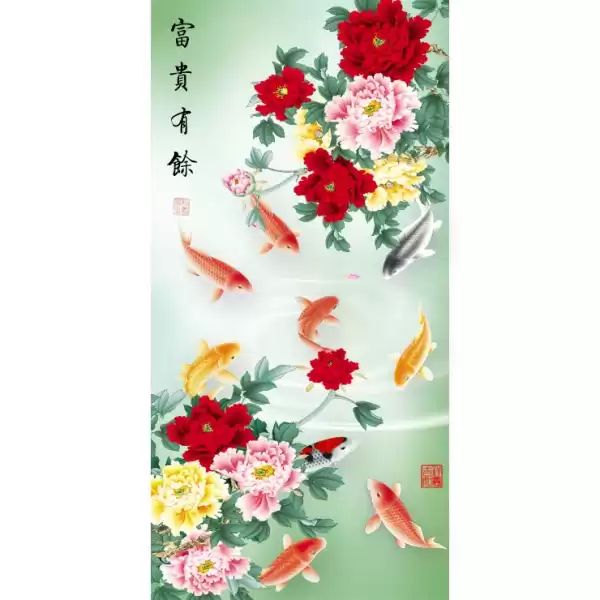 牡丹画，材质选择与装饰搭配指南,希望,气场,能量,第1张