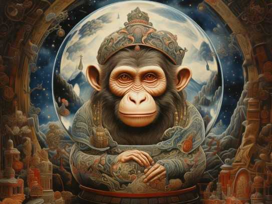 生肖猴人明日运势解析，机遇与并存,生肖猴人明日运势解析，机遇与并存,事业,挑战,希望,第1张