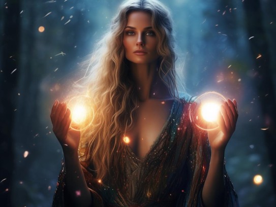 十二星座的女巫，神秘与力量的结合,十二星座的女巫，神秘与力量的结合,象征,希望,十二星座,第1张