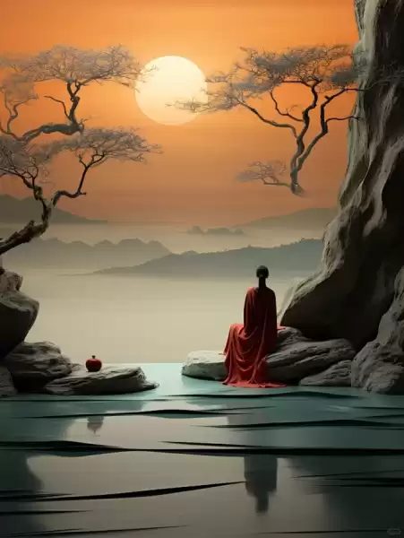 高山寺求签，禅修与灵性觉醒的艺术,象征,命运,事业,第1张