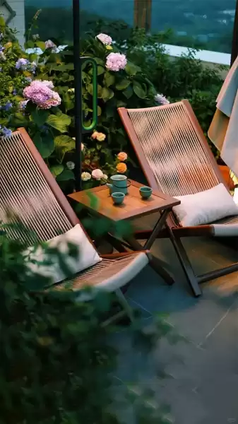 小院放什么躺椅好,象征,希望,风水,第1张