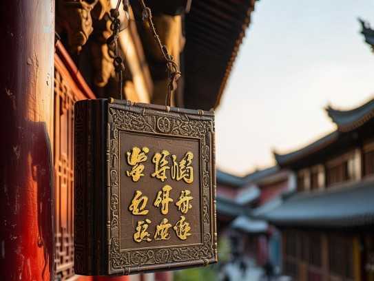 悬挂在鼓楼的求签之书,悬挂在鼓楼的求签之书,求签,第1张