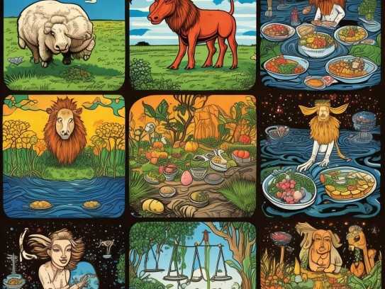 十二星座的饮食习惯揭秘,他们都是吃什么长大的?,命运,十二星座,星座,第1张 十二星座的饮食习惯揭秘,他们都是吃什么长大的?,十二星座的饮食习惯揭秘,他们都是吃什么长大的?,命运,十二星座,星座,第1张