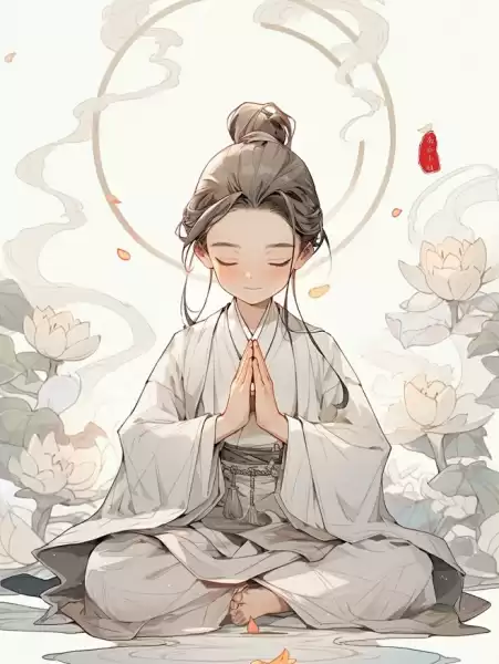 拜佛求签的头像,的传承与社交的融合,象征,挑战,求签,第1张 拜佛求签的头像,的传承与社交的融合,象征,挑战,求签,第1张